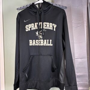 Nike Black and White Sweatshirt Hoodie